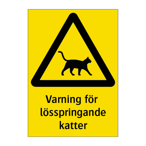 Varning för lösspringande katter & Varning för lösspringande katter