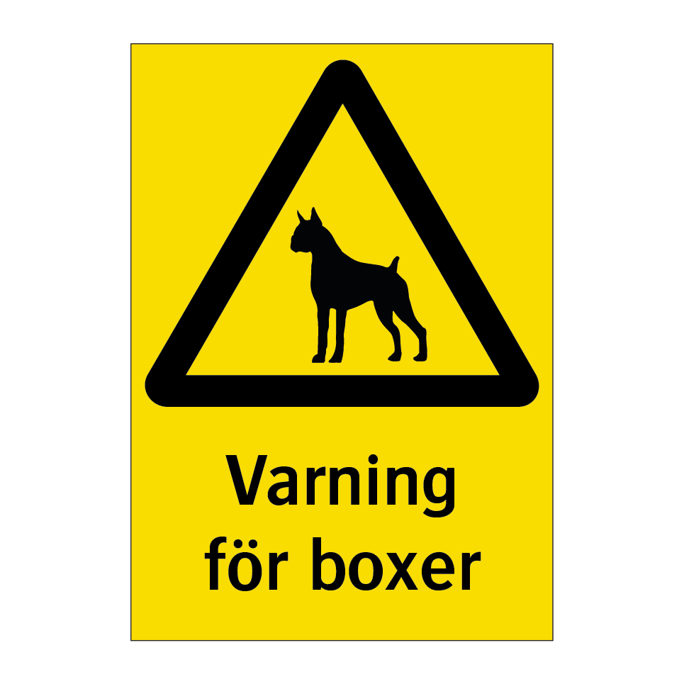 Varning för boxer & Varning för boxer & Varning för boxer & Varning för boxer