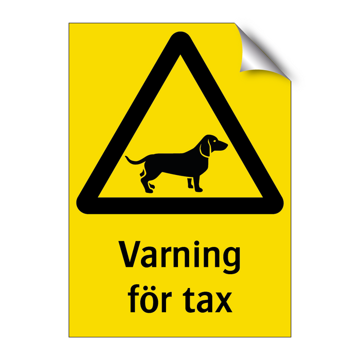 Varning för tax & Varning för tax