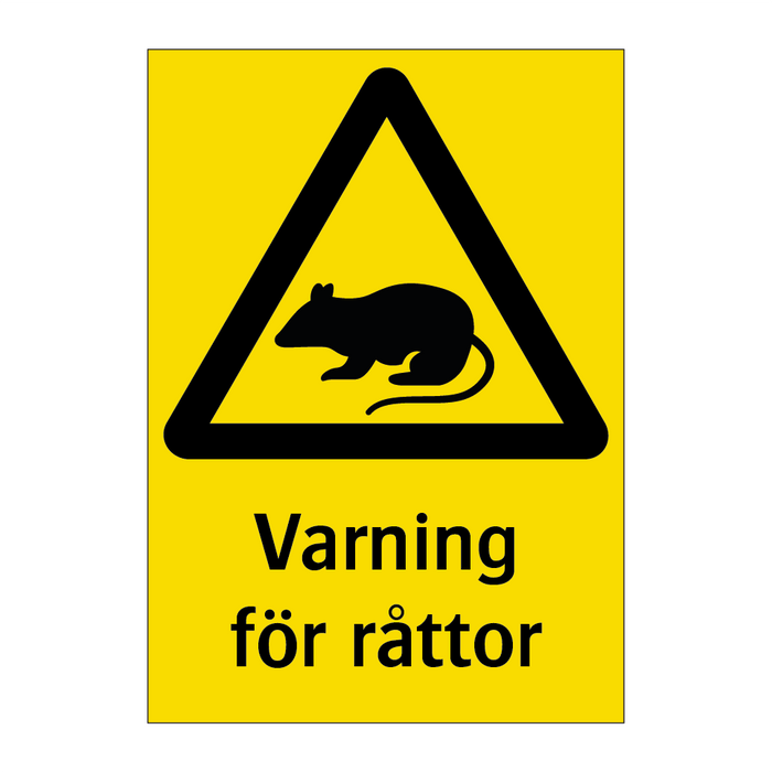 Varning för råttor & Varning för råttor & Varning för råttor & Varning för råttor