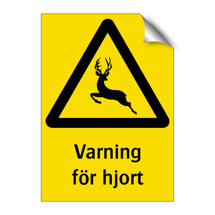 Varning för hjort & Varning för hjort