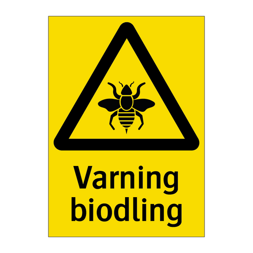 Varning för biodling & Varning för biodling & Varning för biodling & Varning för biodling