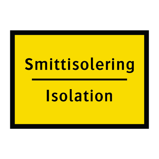 Smittisolering isolation & Smittisolering isolation & Smittisolering isolation