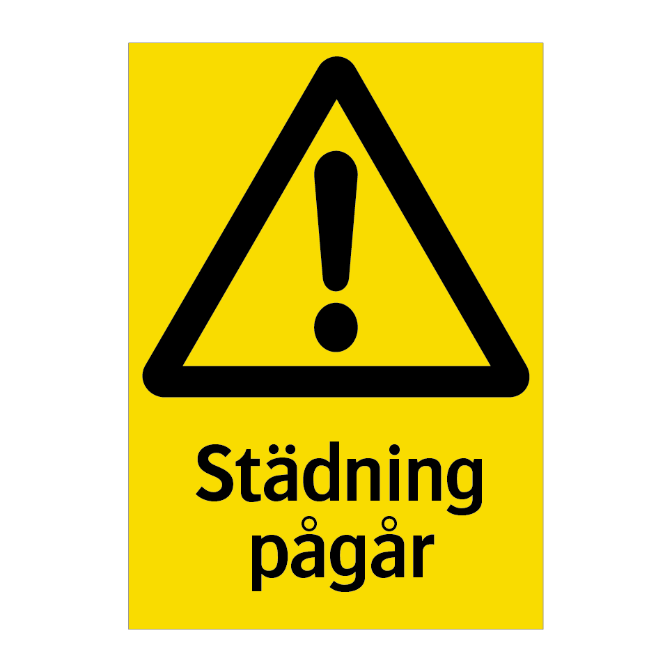 Städning pågår & Städning pågår & Städning pågår & Städning pågår & Städning pågår