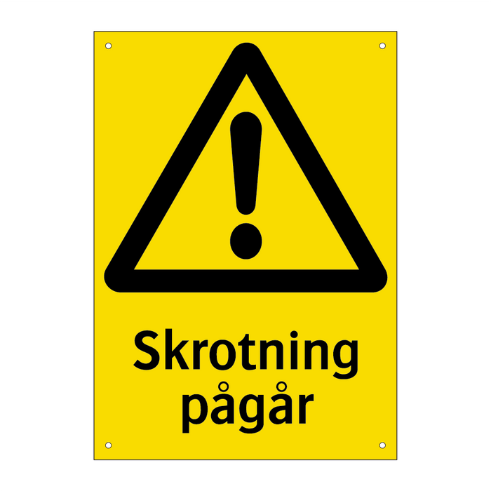 Skrotning pågår & Skrotning pågår & Skrotning pågår & Skrotning pågår & Skrotning pågår