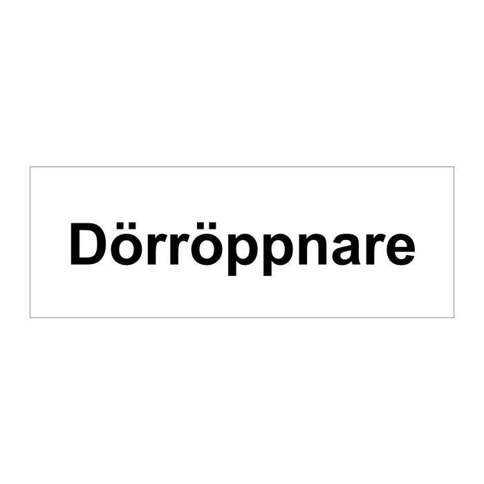 Dörröppnare & Dörröppnare & Dörröppnare & Dörröppnare & Dörröppnare & Dörröppnare