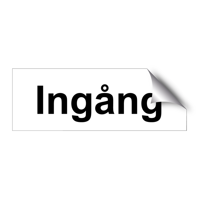 Ingång & Ingång