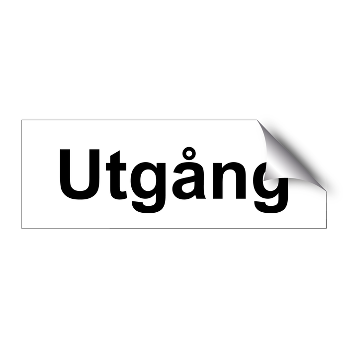 Utgång & Utgång