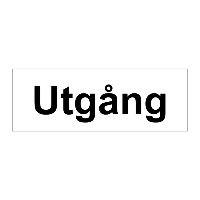 Utgång & Utgång & Utgång & Utgång & Utgång & Utgång