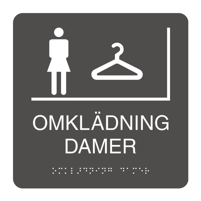 Omklädning damer