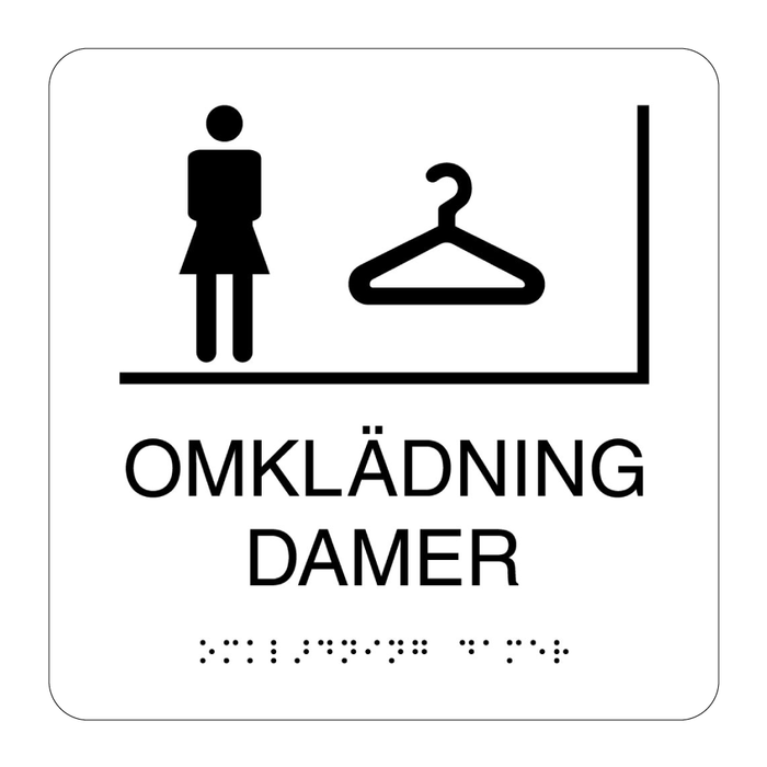 Omklädning damer