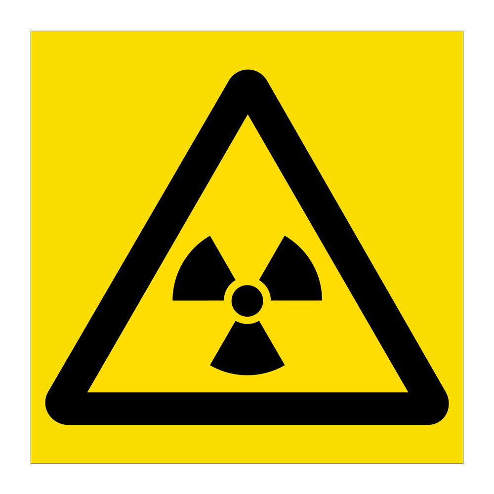 Radioaktiva ämnen symbol & Radioaktiva ämnen symbol & Radioaktiva ämnen symbol