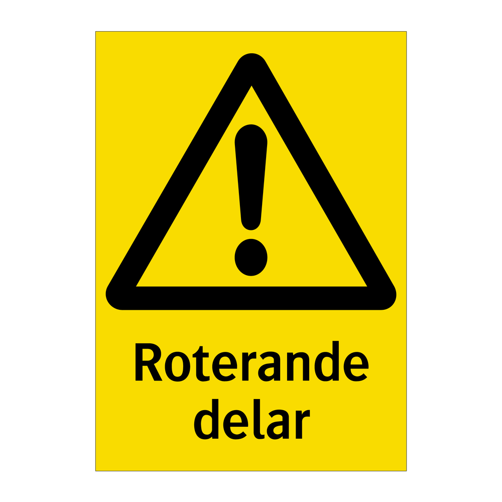 Roterande delar & Roterande delar & Roterande delar & Roterande delar & Roterande delar