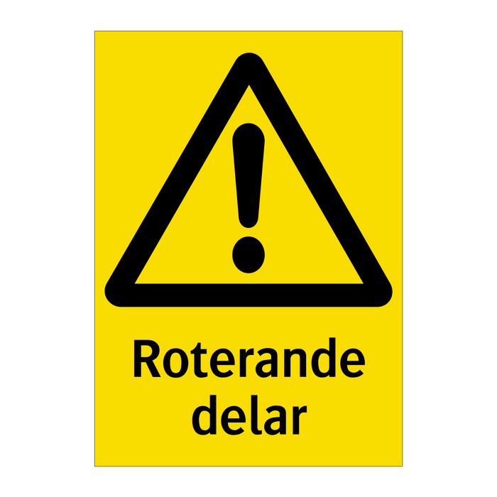 Roterande delar & Roterande delar & Roterande delar & Roterande delar & Roterande delar
