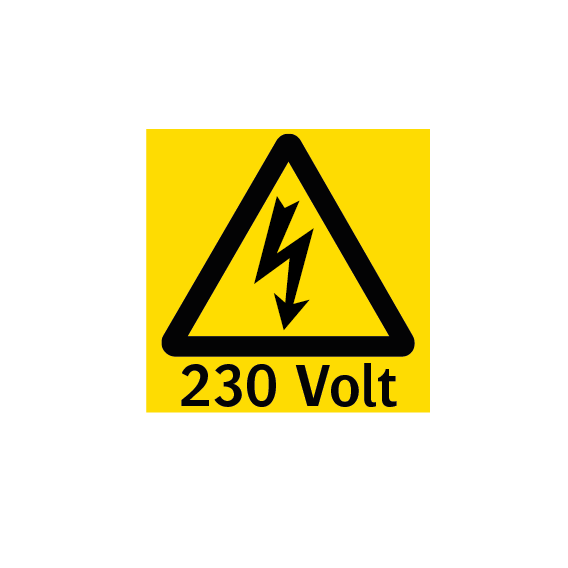 Elektrisk spänning 230 volt
