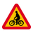 A16 Varning för cyklande och mopedförare & A16 Varning för cyklande och mopedförare