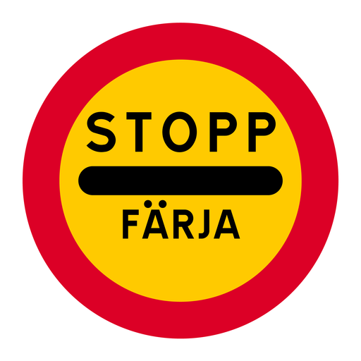 C34-2 Stopp för färja & C34-2 Stopp för färja & C34-2 Stopp för färja