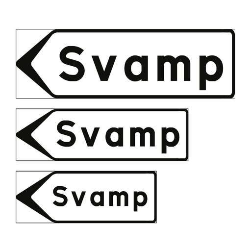 F5-4 Vägvisare inrättning: Svamp & Svamp & Svamp & Svamp & Svamp & Svamp & Svamp