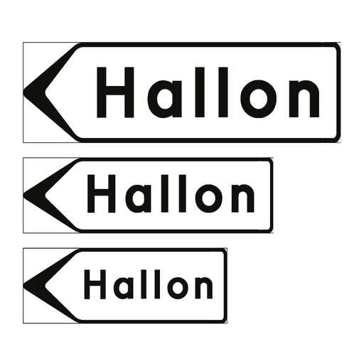 F5-4 Vägvisare inrättning: Hallon & Hallon & Hallon & Hallon & Hallon & Hallon & Hallon