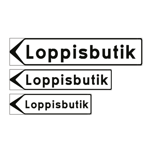 F5-4 Vägvisare inrättning: Loppisbutik & Loppisbutik & Loppisbutik & Loppisbutik & Loppisbutik