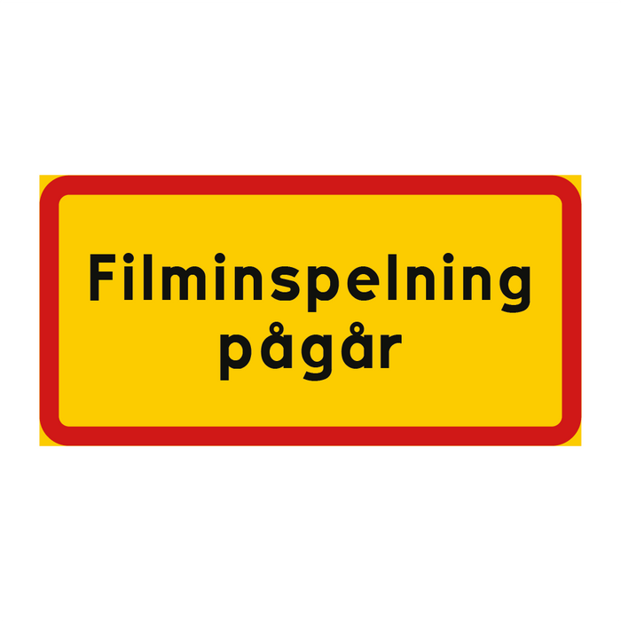 Filminspelning pågår & Filminspelning pågår & Filminspelning pågår & Filminspelning pågår