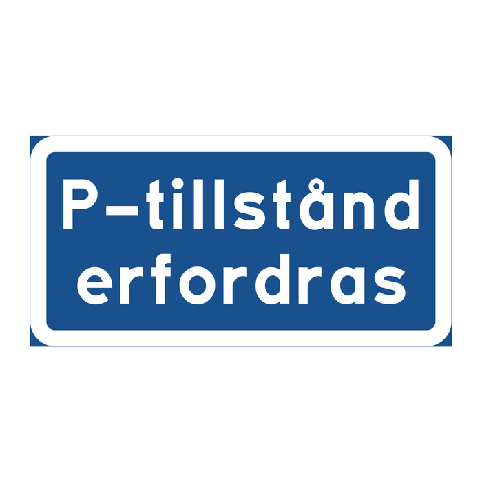 P-tillstånd erfordras & P-tillstånd erfordras & P-tillstånd erfordras & P-tillstånd erfordras