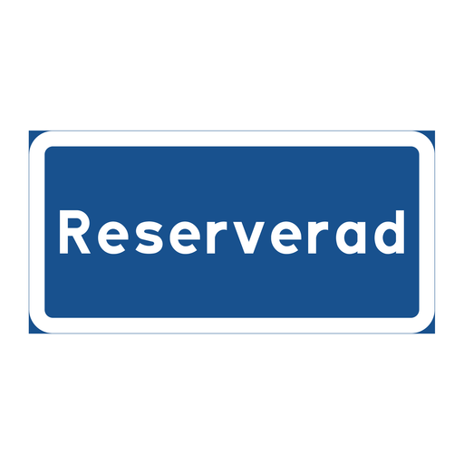 Reserverad & Reserverad & Reserverad & Reserverad & Reserverad