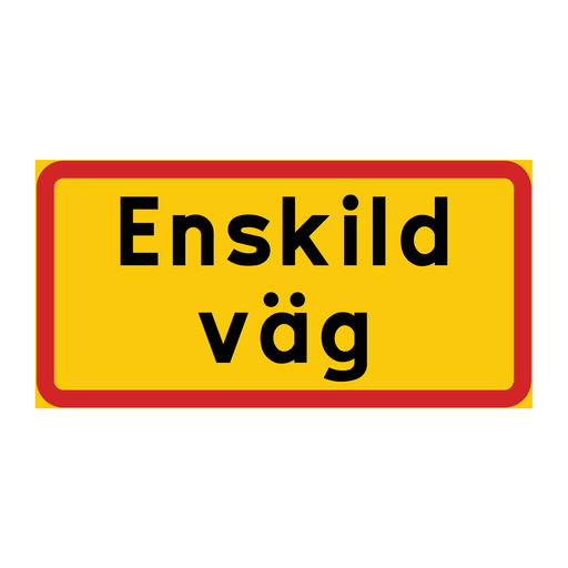 Enskild väg & Enskild väg & Enskild väg & Enskild väg & Enskild väg