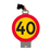C31-4 40km hastighetsbegränsning - För gummifot & 