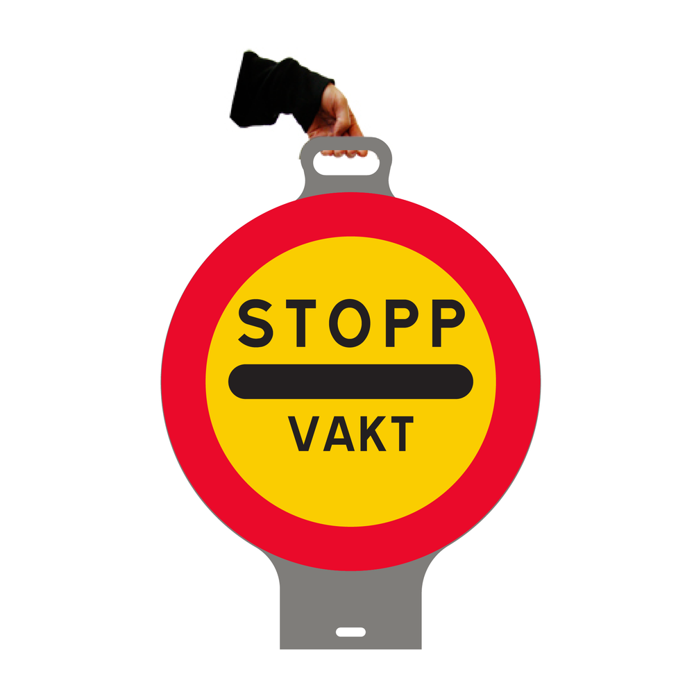 C34-4 Stopp för vakt - För gummifot & 7496