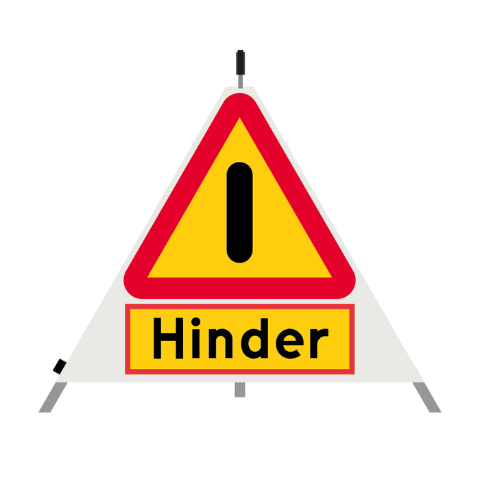 Varningstält - Hinder - A40 Annan fara & Varningstält - Hinder - A40 Annan fara