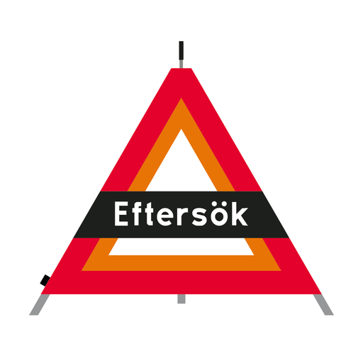 Tält X6-6 Särskild varningsanordning - Eftersök